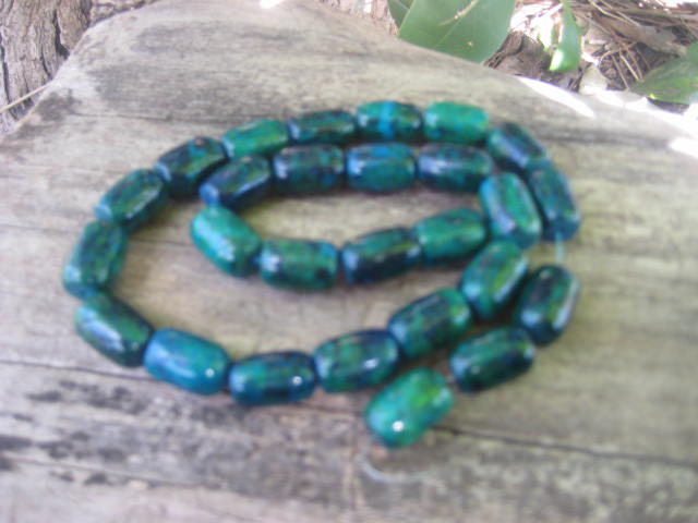 Chrysocolla Beads growth, compassion, connection with Nature, forgiveness, altruism 3734